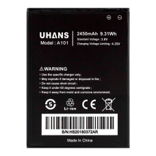 Акумулятор Ergo F502 Platinum / Uhans A101 (2450 mAh)