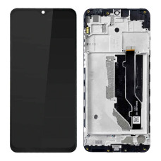 Дисплей для ZTE Blade 20 Smart з тачскріном в рамці (Black)