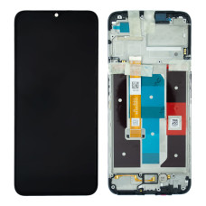 Дисплей для Realme C35 с тачскрином в рамке (Black) (Original)