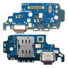 Нижняя плата для Samsung G998B Galaxy S21 Ultra с разъемом зарядки и микрофоном (Original)