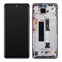 Дисплей для Xiaomi Mi 10T Lite (5G) з тачскріном в рамці (Blue) (Original)