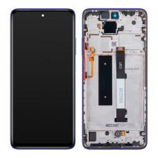 Дисплей для Xiaomi Mi 10T Lite (5G) з тачскріном в рамці (Blue) (Original)