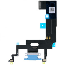 Шлейф для Apple iPhone Xr з роз’ємом зарядки (Blue)