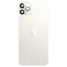 Задня кришка для iPhone 11 Pro Max (Silver) (Original PRC) зі склом камери