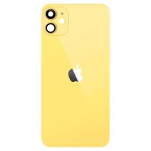 Задняя крышка для Apple iPhone 11 (Yellow) (Original PRC) со стеклом камеры