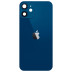 Задня кришка для iPhone 12 mini (Blue) (Original PRC) зі склом камери