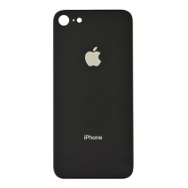 Задняя крышка для Apple iPhone 8 (Black) (Большое отверстие)