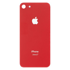 Задня кришка для Apple iPhone 8 (Red) (Більший отвір)
