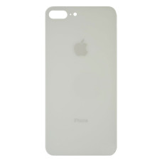 Задня кришка для Apple iPhone 8 Plus (White) (Більший отвір)