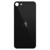 Задня кришка для Apple iPhone SE (2nd gen) (2020) (Black) (Стандартний отвір)