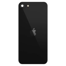 Задняя крышка для Apple iPhone SE (2nd gen) (2020) (Black) (Original PRC) со стеклом камеры