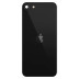 Задня кришка для Apple iPhone SE (2nd gen) (2020) (Black) (Original PRC) зі склом камери