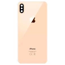 Задняя крышка для iPhone XS Max (Gold) (Original PRC) со стеклом камеры