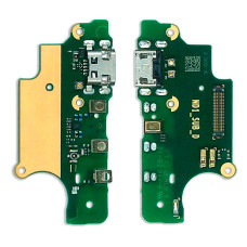 Нижняя плата Nokia 5 Dual Sim (TA-1053) с разъемом зарядки и микрофоном