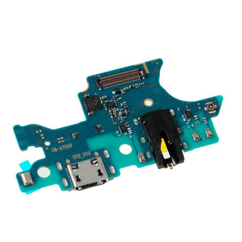 Нижня плата для Samsung A750 Galaxy A7 (2018) з роз’ємом зарядки та мікрофоном (Original)