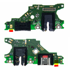 Нижняя плата Huawei P Smart Plus с разъемом зарядки и микрофоном (Original PRC)