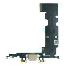 Шлейф для Apple iPhone 8 Plus з роз’ємом зарядки (Gold) (Original)