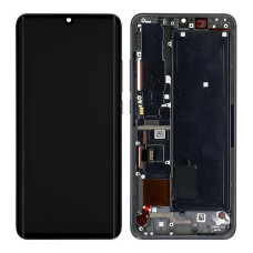Дисплей для Xiaomi Mi Note 10 Pro з тачскріном в рамці (Black) (Original)