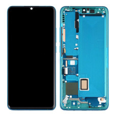 Дисплей для Xiaomi Mi Note 10 Lite з тачскріном в рамці (Green) (Original PRC)