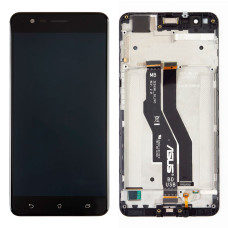 Дисплей для Asus ZenFone 3 Zoom (ZE553KL) с тачскрином в рамке (Black)