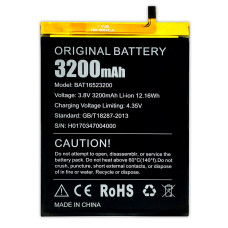 Акумулятор Doogee BAT16523200 (3200 mAh)