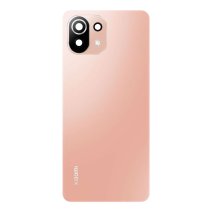 Задняя крышка для Xiaomi Mi 11 Lite (4G) (Pink) (Original)