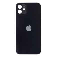 Задня кришка для Apple iPhone 12 (Black) (Стандартний отвір)