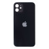 Задня кришка для iPhone 12 (Black) (Стандартний отвір)