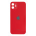 Задня кришка для iPhone 12 (Red) (Стандартний отвір)