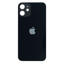 Задняя крышка для Apple iPhone 12 mini (Black) (Стандартное отверстие)