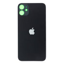 Задняя крышка для Apple iPhone 11 (Black) (Большое отверстие)