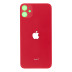 Задня кришка для iPhone 11 (Red) (Більший отвір)