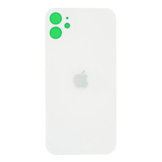 Задня кришка для Apple iPhone 11 (White) (Більший отвір)