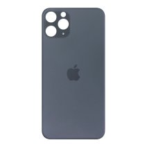 Задняя крышка для Apple iPhone 11 Pro (Space grey) (Большое отверстие)