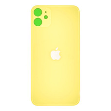 Задня кришка для Apple iPhone 11 (Yellow) (Більший отвір)