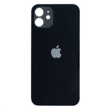 Задня кришка для Apple iPhone 12 (Black) (Більший отвір)
