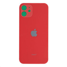 Задня кришка для Apple iPhone 12 (Red) (Більший отвір)