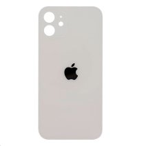 Задня кришка для Apple iPhone 12 (White) (Більший отвір)
