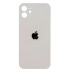 Задня кришка для iPhone 12 (White) (Більший отвір)