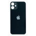 Задня кришка для iPhone 12 mini (Black) (Більший отвір)