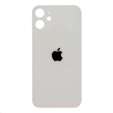 Задняя крышка для iPhone 12 mini (White) (Большое отверстие)