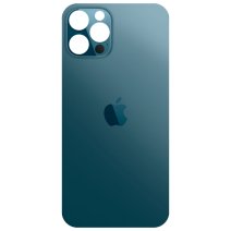 Задня кришка для Apple iPhone 12 Pro (Blue) (Більший отвір)