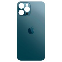 Задня кришка для Apple iPhone 12 Pro Max (Blue) (Більший отвір)