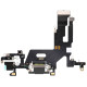 Шлейф для iPhone 11 з роз’ємом зарядки (Black) (Original)