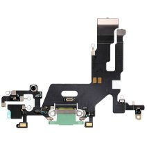 Шлейф для Apple iPhone 11 с разъемом зарядки (Green) (Original)