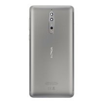 Задняя крышка для Nokia 8 (Silver) (Original)