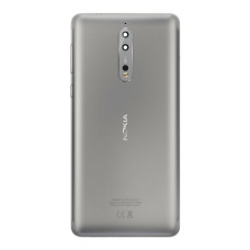 Задня кришка для Nokia 8 (Silver) (Original)