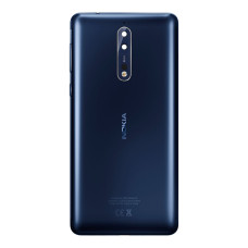 Задня кришка для Nokia 8 (Tempered blue) (Original)