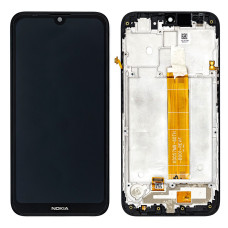Дисплей для Nokia 2.2 з тачскріном в рамці (Black) (Original PRC)