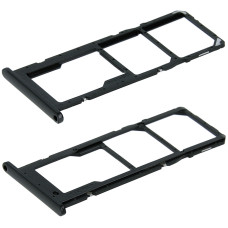 Тримач SIM-карти для Samsung A025 Galaxy A02s (2021) (Black)